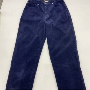 Vintage Memphis Women’s Wide Corduroy Pants Blue Size 9
